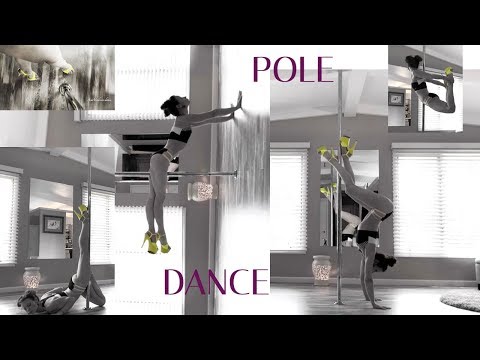 Yellow Heel Morning Pole Isolate : Dance