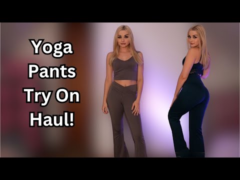 Yoga Pants Try On Haul! Squat Test and Twerk Test