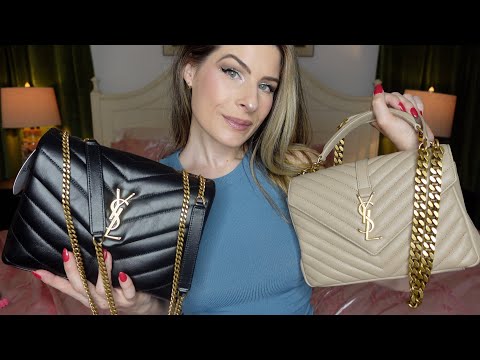 YSL Small LouLou Unboxing & Review + Comparison to Small College Bag (Buying Used on Fashionphile)
