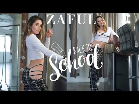 ZAFUL "Back 2 School" haul ft. ZAFUL MAN