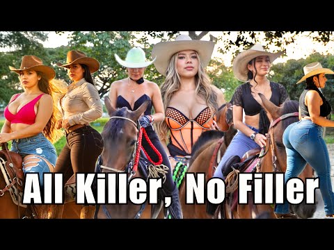 1 Hour with the Most Voluptuous Latinas on YouTube 🐎 #beautifulwomen #rodeo #cowgirl