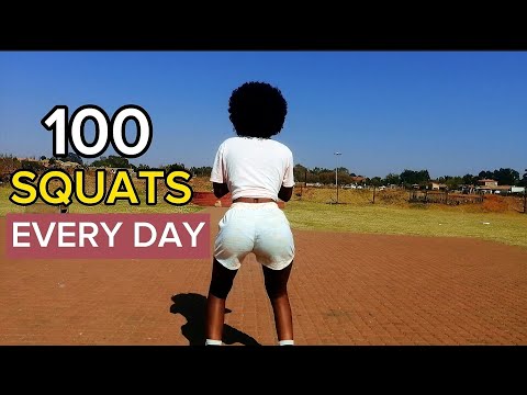 100 Squats everyday for 30 Days