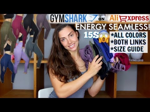 15$ GYMSHARK ENERGY SEAMLESS  |  All colors try on  |  Squatproof?