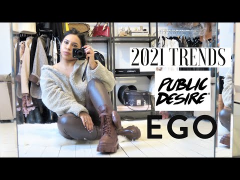 2021 MUST HAVE SHOE TRENDS | CHUNKY MILITARY BOOT HAUL | Rya Tee