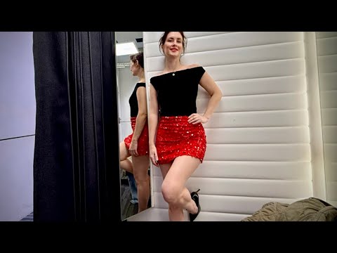 [4K] Sparkly Party Dress Try-On |Hot Outfit Every Guy Will Notice! Part 2