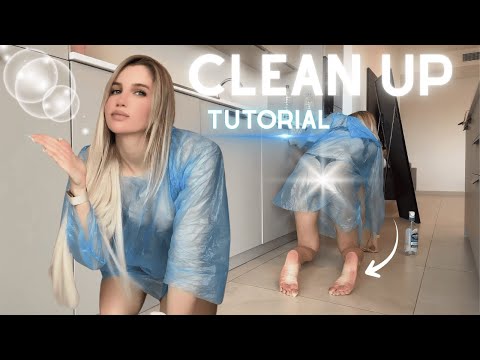 [4K USA] Fresh Raincoat Try-On Cleaning Haul