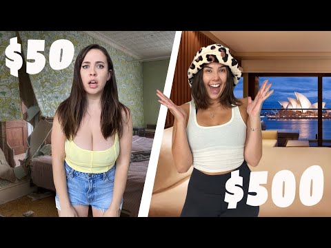 $50 vs $500 HOTEL (SIDEMEN INSPIRED)
