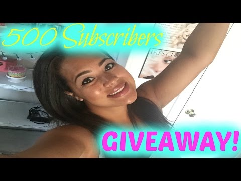 500 SUBSCRIBERS GIVEAWAY!!! CLOSED!