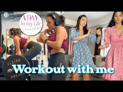 A day in my life – Workout with me – BTS while filming