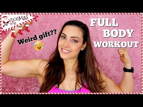 A DAY ON MY NEW WORKOUT RUTINE   |   VLOGMAS day 13