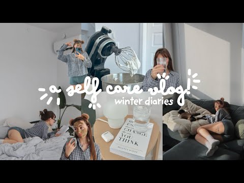 a self care vlog! 📖🥐 winter diaries
