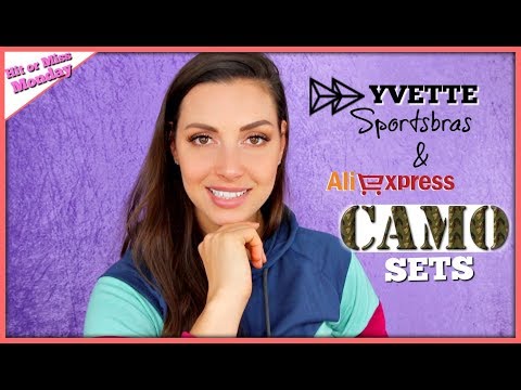 ALIEXPRESS seamless Set  & YVETTE Sportbras  |  Hit or Miss Monday
