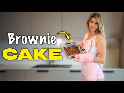 Alina in the Kitchen – Cooking a Fudgy Brownie Cake for my fans 💕