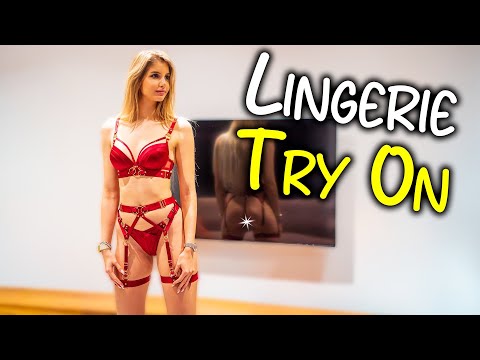 Alina’s Lingerie Seduction: Intimate Try-On