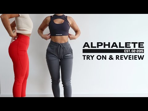 ALPHALETE August Release | sizing, squat proof, sweat proof
