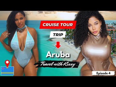 Aruba Travel Vlog 🇦🇼: Rock Formation, California Lighthouse, Chapel, Eagle Beach & City Cruise Tour