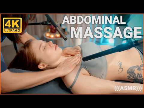 ASMR Abdominal Front Massage by Olga to Scarlet