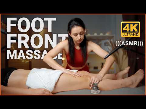 ASMR Foot Front Massage by Anna