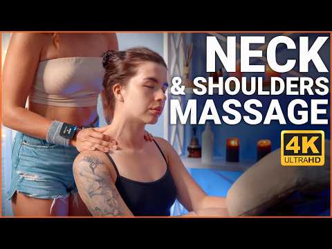 ASMR Massage on Chair: Shoulder and Neck by Olga