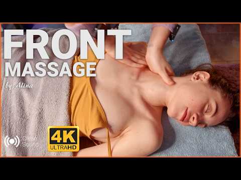 ASMR Neck & Front Massage For Deep Relaxation: Alina's Magic On Sandra