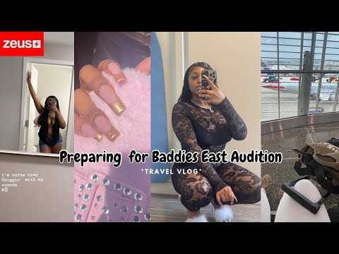 BADDIES EAST AUDITION / TRAVEL VLOG | Hennessy