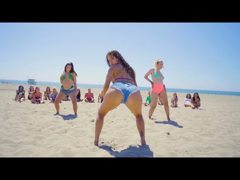 Beach Twerk Class by Adison Brianna | Sean Paul – Temperature | Elle x Debii x Ashley