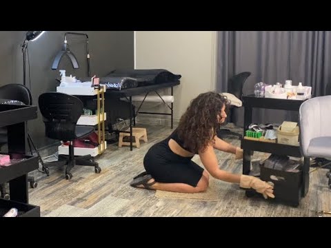 Beauty Studio Reset ✨ | Wiping Away All The Dust | Relaxing Dusting & Lo-fi Beats