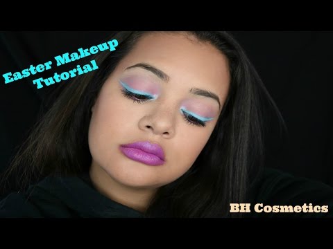 Blue Eyeliner || Easter Makeup Tutorial