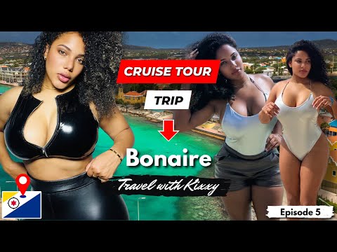 Bonaire Vlog 🇧🇶 Salt Pans, Slave Huts, Lighthouse, Sorobon Beach, Donkeys, Tour bus,  Cruise Travel