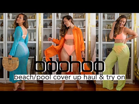 Boohoo BeachPool Cover Up Haul & Try On