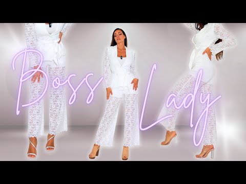 Boss Lady Sweet Heels Try on 👠  (with heels audio) ✨