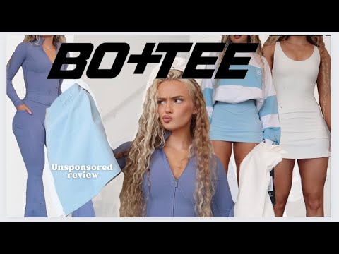 BO+TEE Tennis club Collection Try on haul & Review | Activewear and athleisure