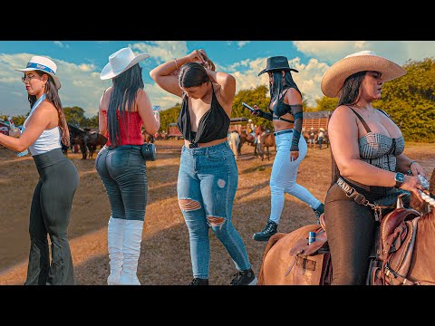 Breathtaking Women Ride Horses in Colombia | Curvy Latina Ladies 🥰