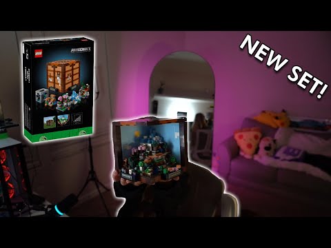 Building the new Lego Crafting Table