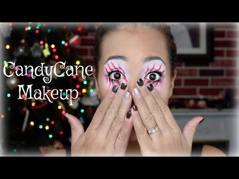 CandyCane Makeup Tutorial || Day #23