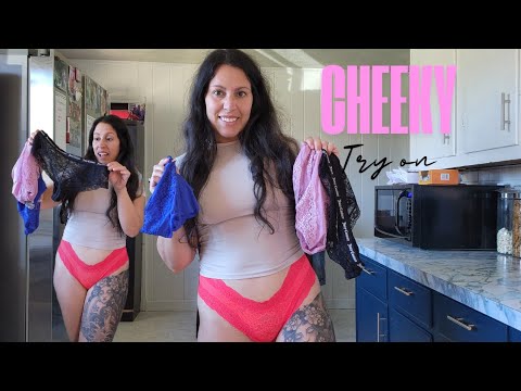 Cheeky Boy Short Panty Try On