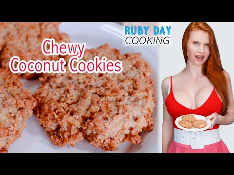 Chewy Coconut Cookies Recipe | How To Make