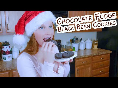 Chocolate Fudge Cookies Recipe | Gluten Free, Dairy Free, Black Bean | How To Make