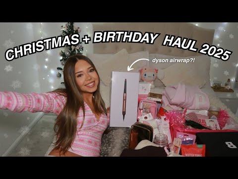 CHRISTMAS AND BIRTHDAY HAUL 2025!! *I've been spoiled…*