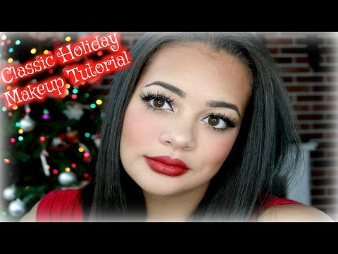 Classic Holiday Makeup Tutorial || Day #11