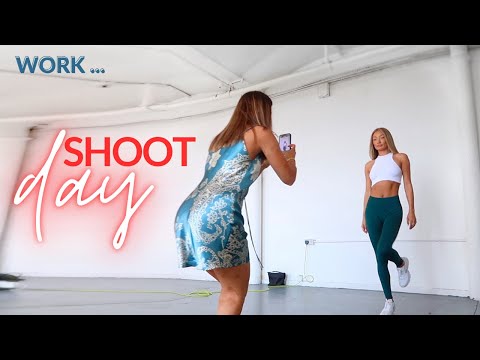 Come to work with me! Shoot day & life bits | vlog
