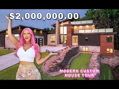 Come tour this custom built MODERN HOUSE ⛲️🏡