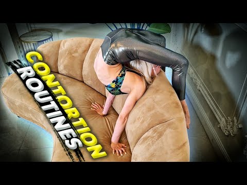 Contortion Routines. Back Bending. Flexible Alesya. Flexshow