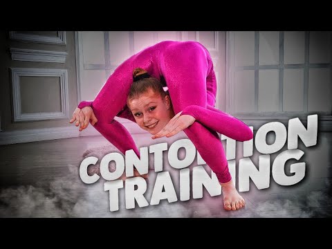 Contortion Training. Back Bending. Flexible Girl. Flexshow.