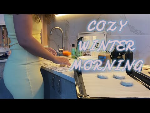 Cozy Winter Morning Routine: Cooking Pancakes 🥞  | Relaxing Wondeland Music