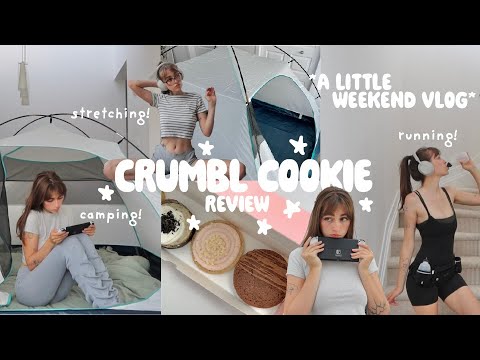 crumbl cookie review!! little vlog :)