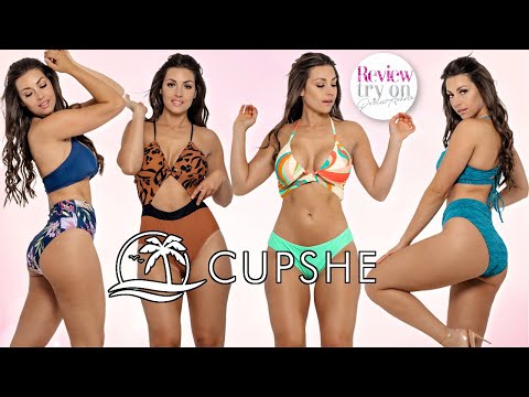 CUPSHE HUGE SWIMWEAR👙 & DRESS 👗HAUL Try on Review