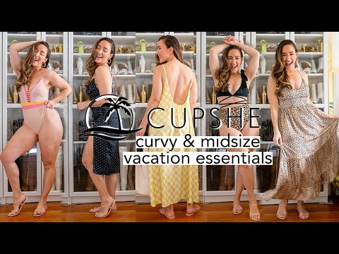 Cupshe Midsize & Curvy Vacation Essentials [+15% OFF Discount Code!]