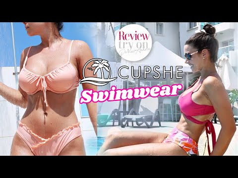 CUPSHE Swimwear ON LOCATION by the POOL Review