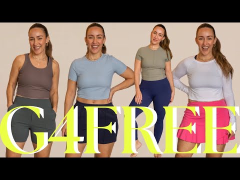 Curvy Midisze G4Free Activewear Try On | Small Waist – Big Butt Haul | Size 8-10 & M-L +10% OFF Code